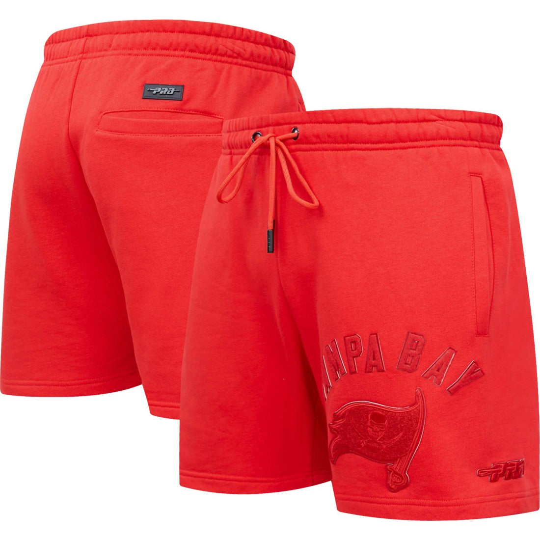 Tampa Bay Buccaneers Pro Standard Triple Red Shorts - NFL