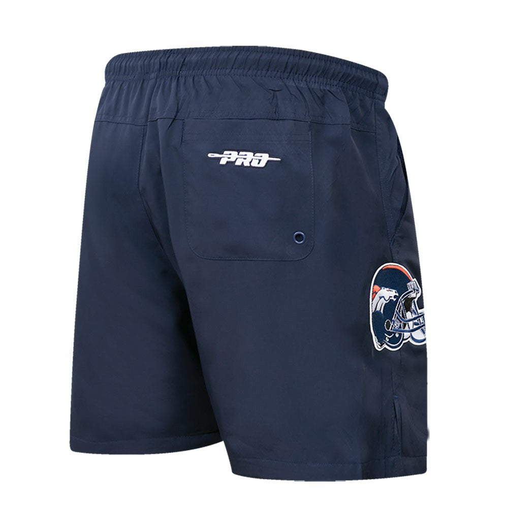 Denver Broncos Pro Standard Woven Shorts - Navy - NFL