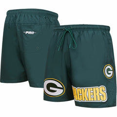 Green Bay Packers Pro Standard Woven Shorts - Green - NFL