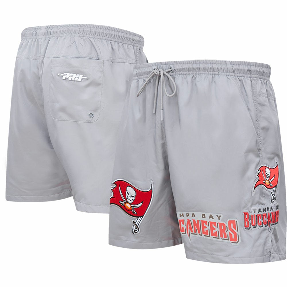 Tampa Bay Buccaneers Pro Standard Woven Shorts - Pewter - NFL
