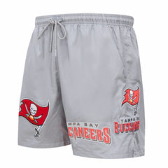 Tampa Bay Buccaneers Pro Standard Woven Shorts - Pewter - NFL