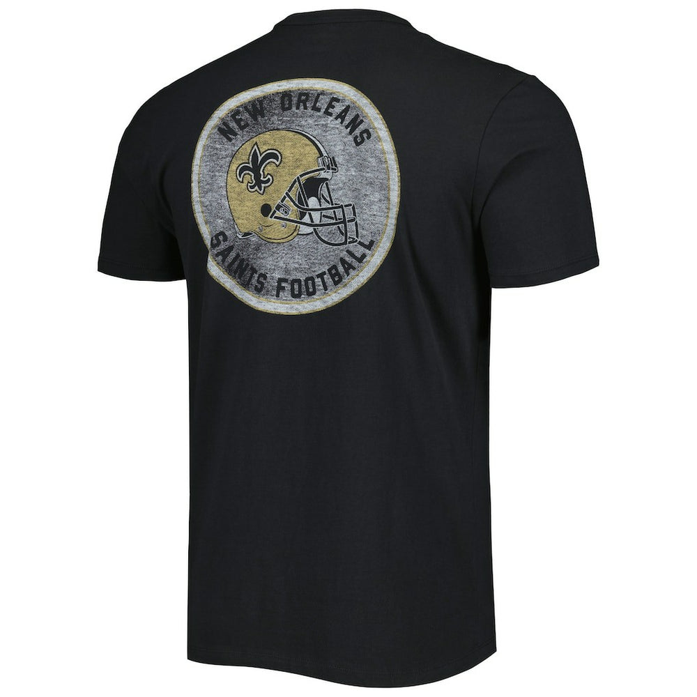 New Orleans Saints '47 Open Field Franklin T-Shirt - Black - 47 brand