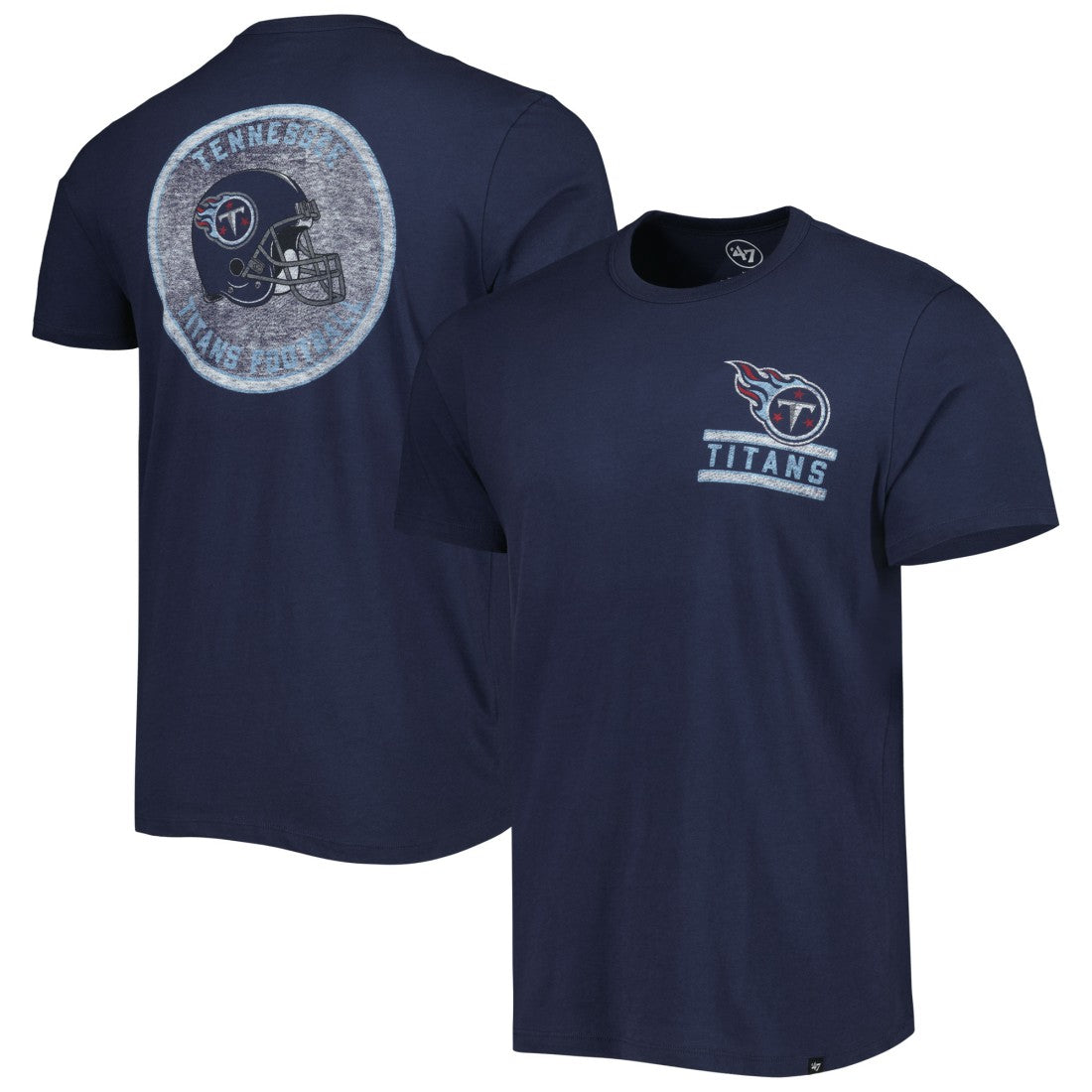 Tennessee Titans '47 Open Field Franklin T-Shirt - Navy - 47 brand