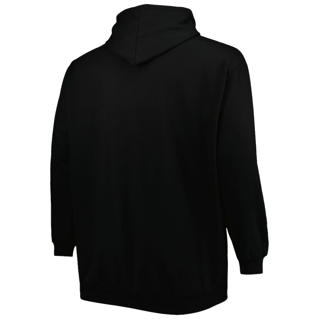 Jacksonville Jaguars Big & Tall Pop of Color Pullover Hoodie - Black - Fanatics