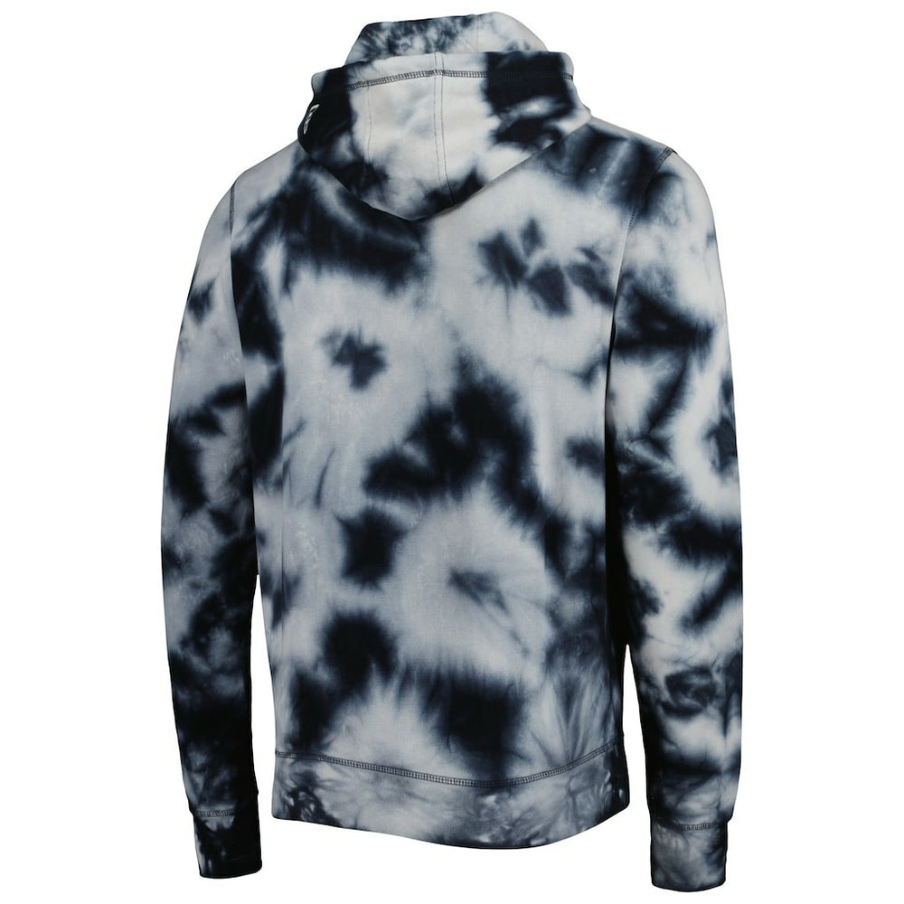 New Orleans Saints New Era Team Tie-Dye Pullover Hoodie - Black - NFL