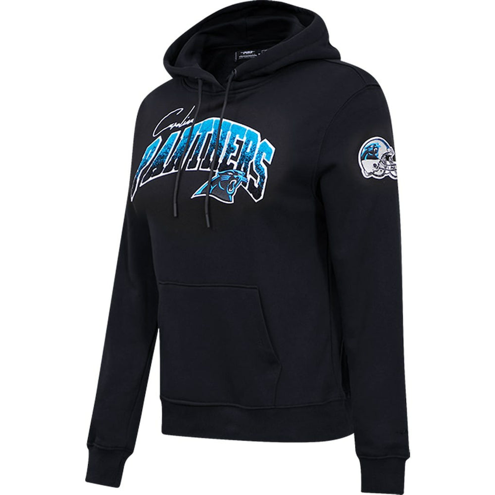 Carolina Panthers Pro Standard Women's Local Patch Pullover Hoodie - Black - NFL