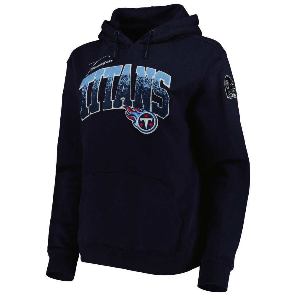 Tennessee Titans Pro Standard Women's Local Patch Pullover Hoodie - Navy - NFL
