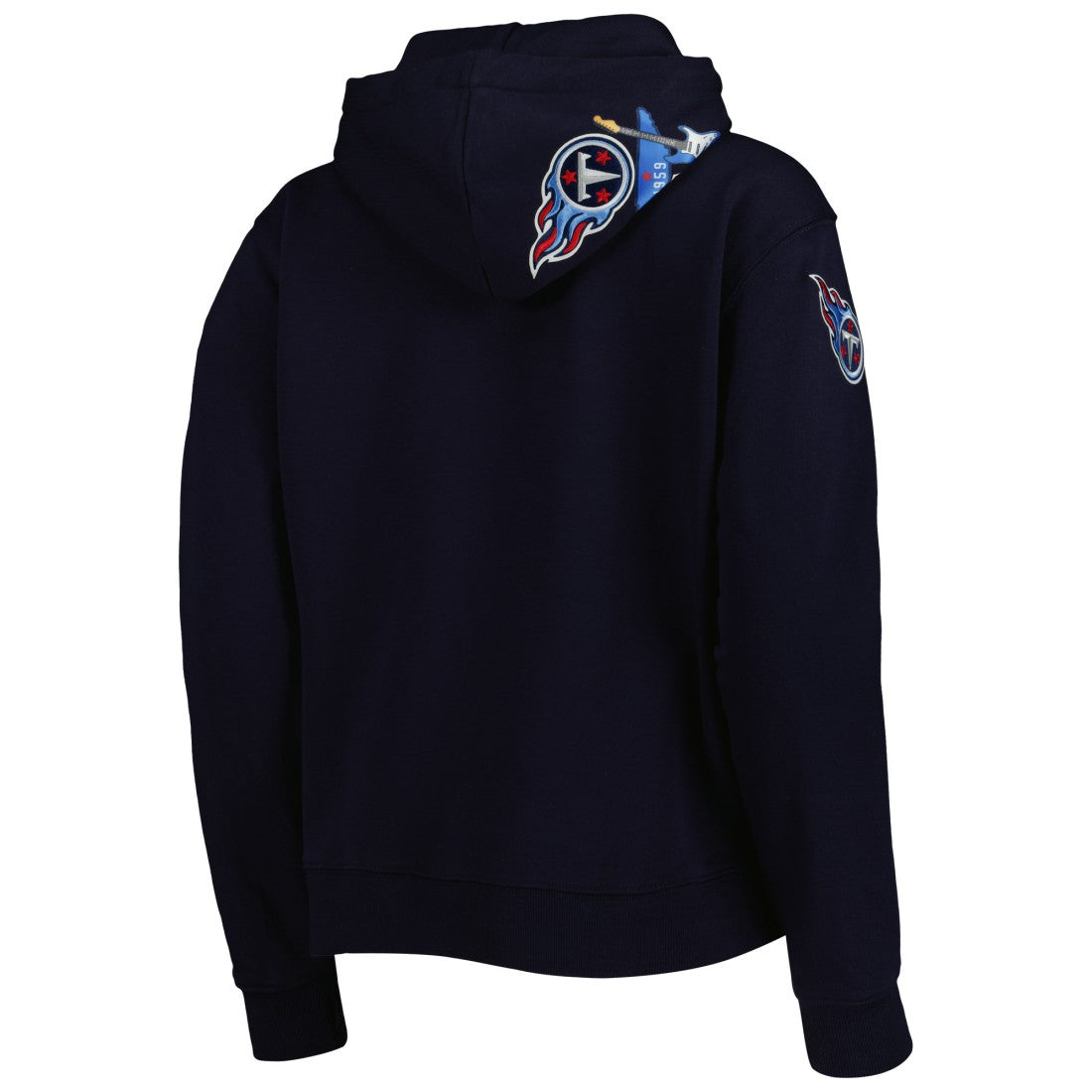 Tennessee Titans Pro Standard Women's Local Patch Pullover Hoodie - Navy - NFL