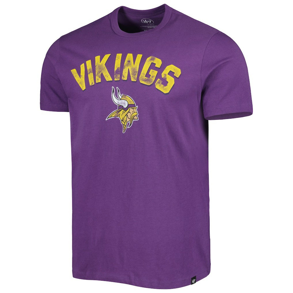 Minnesota Vikings '47 All Arch Franklin T-Shirt - Purple - 47 brand