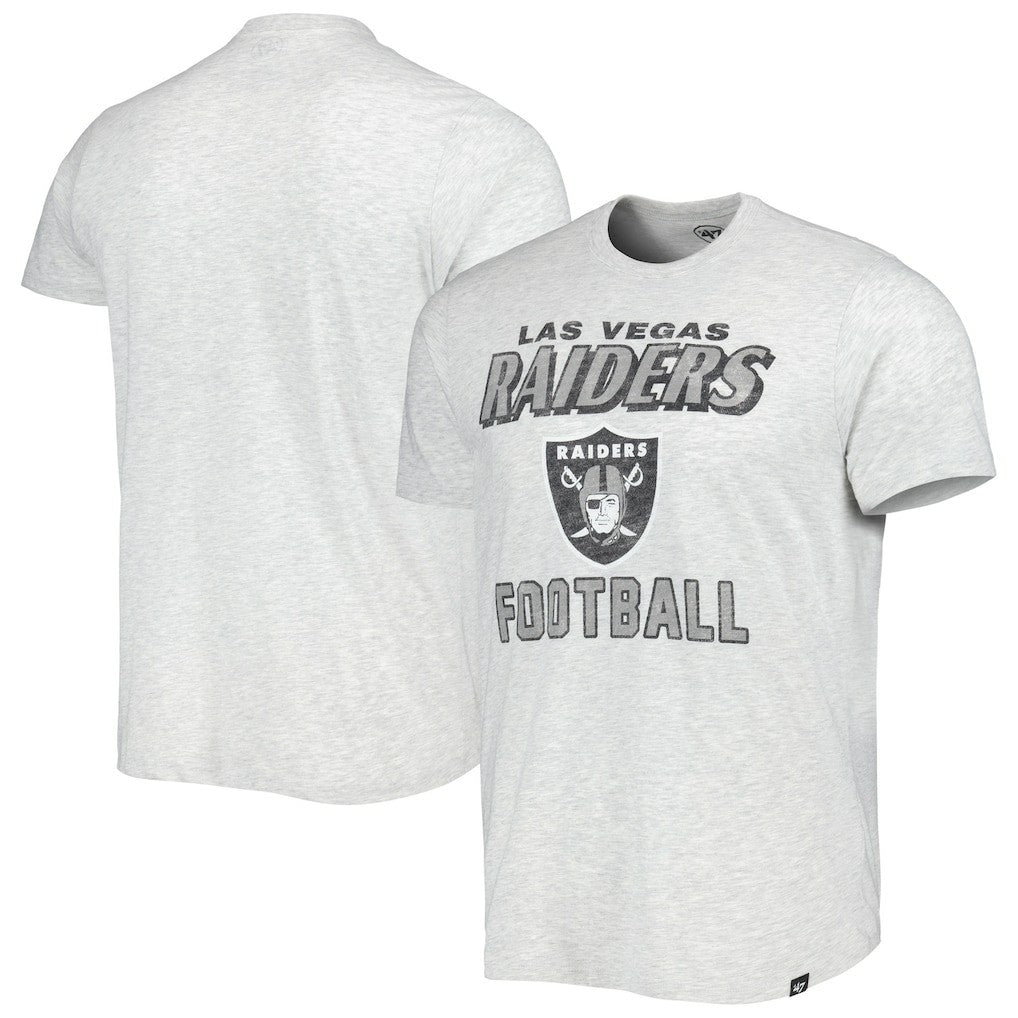 Las Vegas Raiders '47 Dozer Franklin Lightweight T-Shirt - Gray - 47 brand