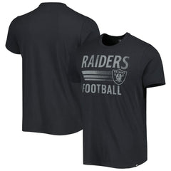 Las Vegas Raiders '47 Wordmark Rider Franklin T-Shirt - Black - 47 brand