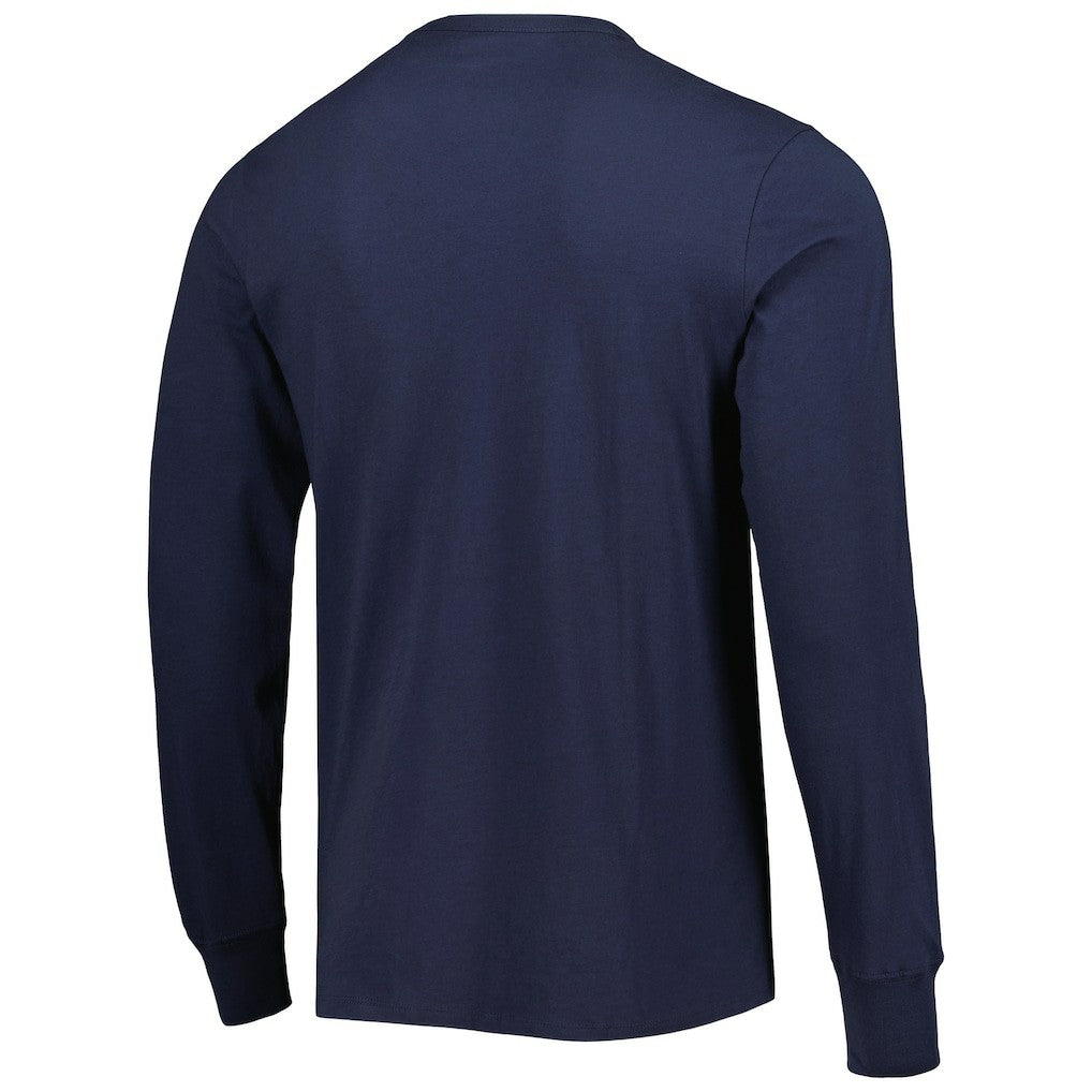 Chicago Bears '47 Brand Wide Out Franklin Long Sleeve T-Shirt - Navy - 47 brand