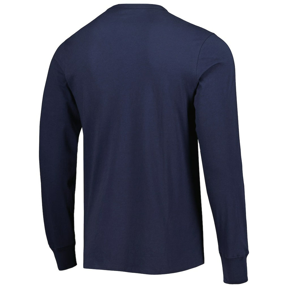 Chicago Bears '47 Brand Wide Out Franklin Long Sleeve T-Shirt - Navy - 47 brand
