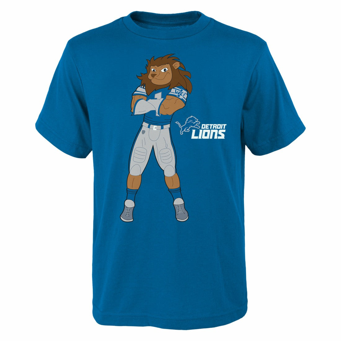 Detroit Lions Outerstuff Youth Roary T-Shirt - Blue - NFL