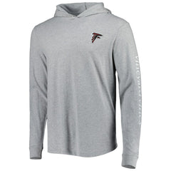 Atlanta Falcons Vineyard Vines Local Long Sleeve Hoodie T-Shirt - Heathered Gray - NFL