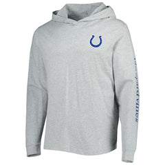 Indianapolis Colts Vineyard Vines Local Long Sleeve Hoodie T-Shirt - Heathered Gray - NFL