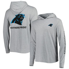 Carolina Panthers Vineyard Vines Local Long Sleeve Hoodie T-Shirt - Heathered Gray - NFL