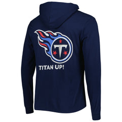 Tennessee Titans Vineyard Vines Local Long Sleeve Hoodie T-Shirt - Navy - NFL