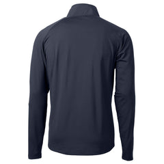 Houston Texans Cutter & Buck Adapt Eco Knit Hybrid Recycled Quarter-Zip Pullover Top - Navy - NFL