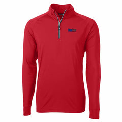 Pittsburgh Steelers Cutter & Buck Team Adapt Eco Knit Hybrid Recycled Quarter-Zip Pullover Top - Red - NFL