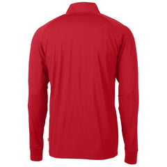 Pittsburgh Steelers Cutter & Buck Team Adapt Eco Knit Hybrid Recycled Quarter-Zip Pullover Top - Red - NFL