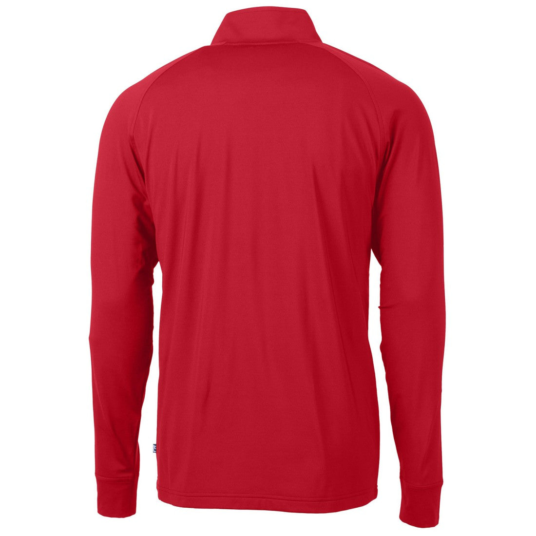 Tennessee Titans Cutter & Buck Team Adapt Eco Knit Hybrid Recycled Quarter-Zip Pullover Top - Red - NFL