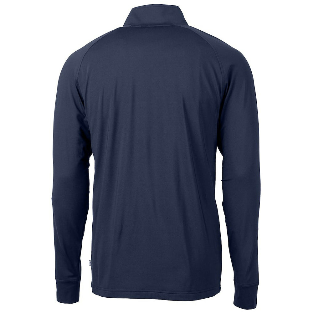 Minnesota Vikings Cutter & Buck Team Adapt Eco Knit Hybrid Recycled Quarter-Zip Pullover Top - Navy - NFL
