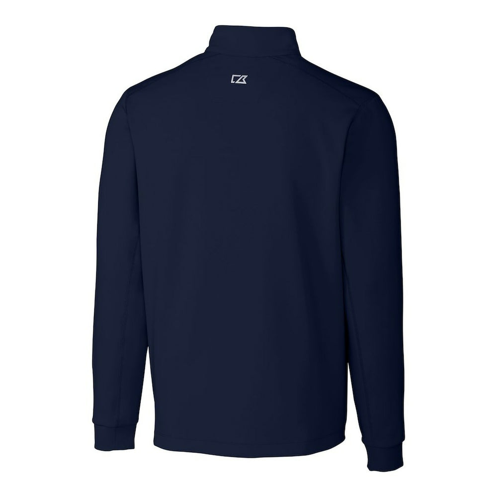 Kansas City Chiefs Cutter & Buck Big & Tall Traverse Stretch Quarter-Zip Pullover Top - Navy - NFL
