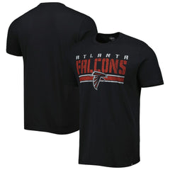 Atlanta Falcons '47 Team Stripe T-Shirt - Black - 47 brand