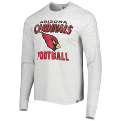 Arizona Cardinals '47 Dozer Franklin Long Sleeve T-Shirt - Heathered Gray - 47 brand
