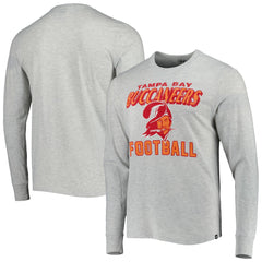 Tampa Bay Buccaneers '47 Dozer Franklin Long Sleeve T-Shirt - Heathered Gray - 47 brand