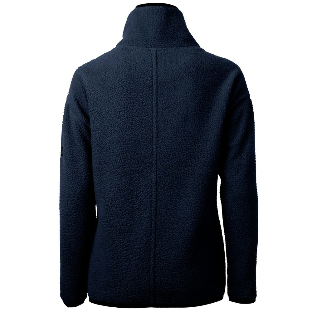 Tampa Bay Buccaneers Cutter & Buck Women's Americana Cascade Eco Sherpa Fleece Half-Zip Pullover Jacket - Navy - NFL