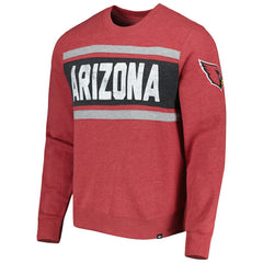 Arizona Cardinals '47 Bypass Tribeca Pullover Sweatshirt - Heathered Cardinal - 47 brand