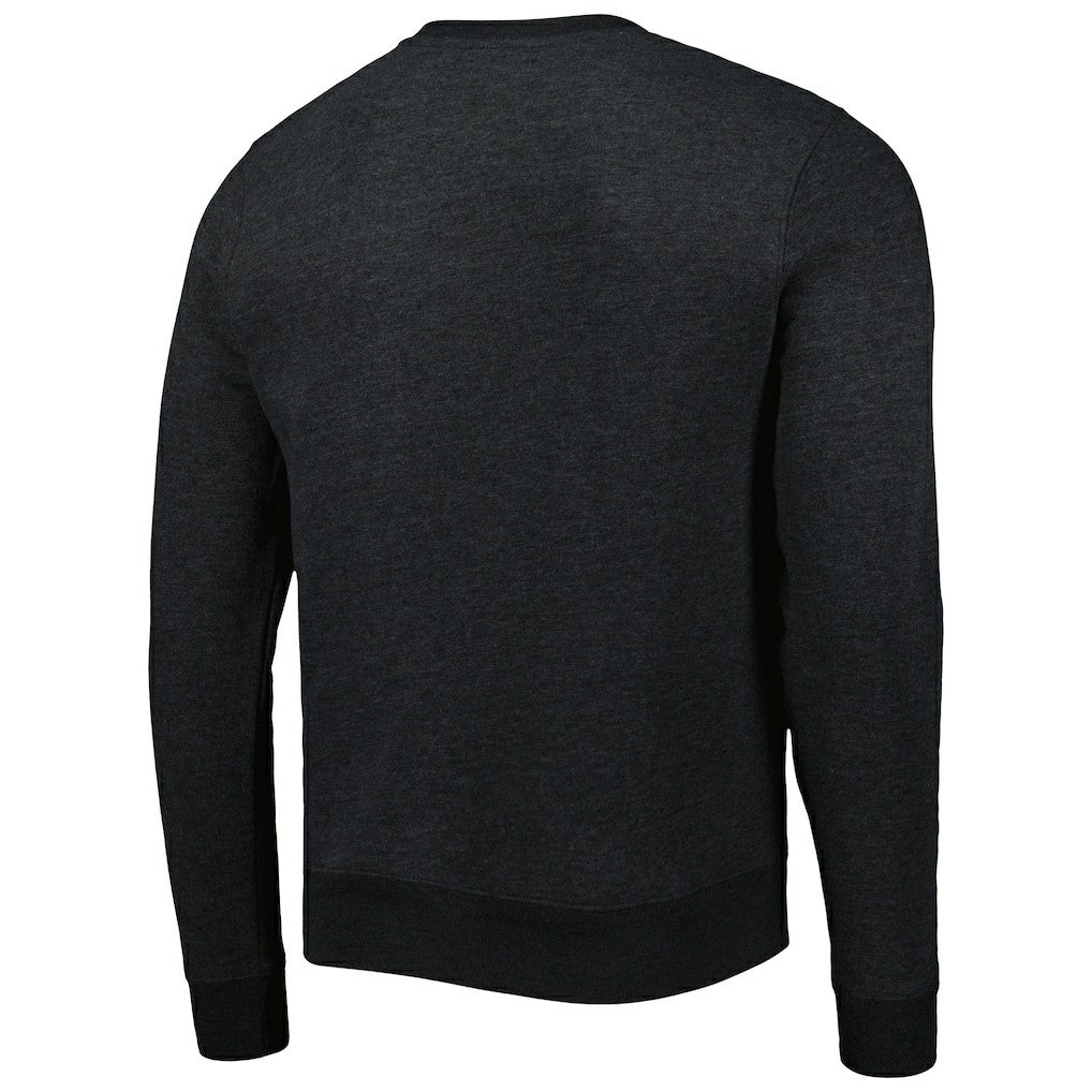 New Orleans Saints '47 Bypass Tribeca Pullover Sweatshirt - Heathered Black - 47 brand