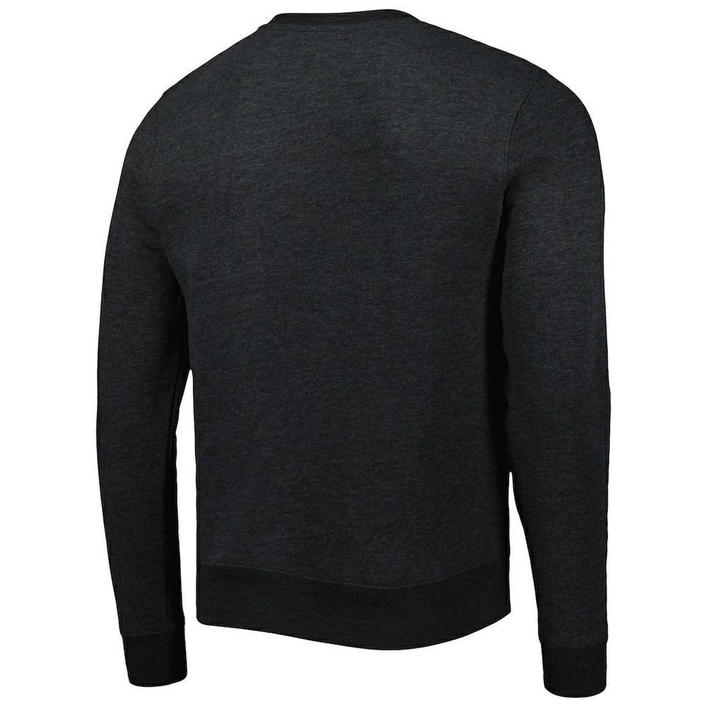 New Orleans Saints '47 Bypass Tribeca Pullover Sweatshirt - Heathered Black - 47 brand