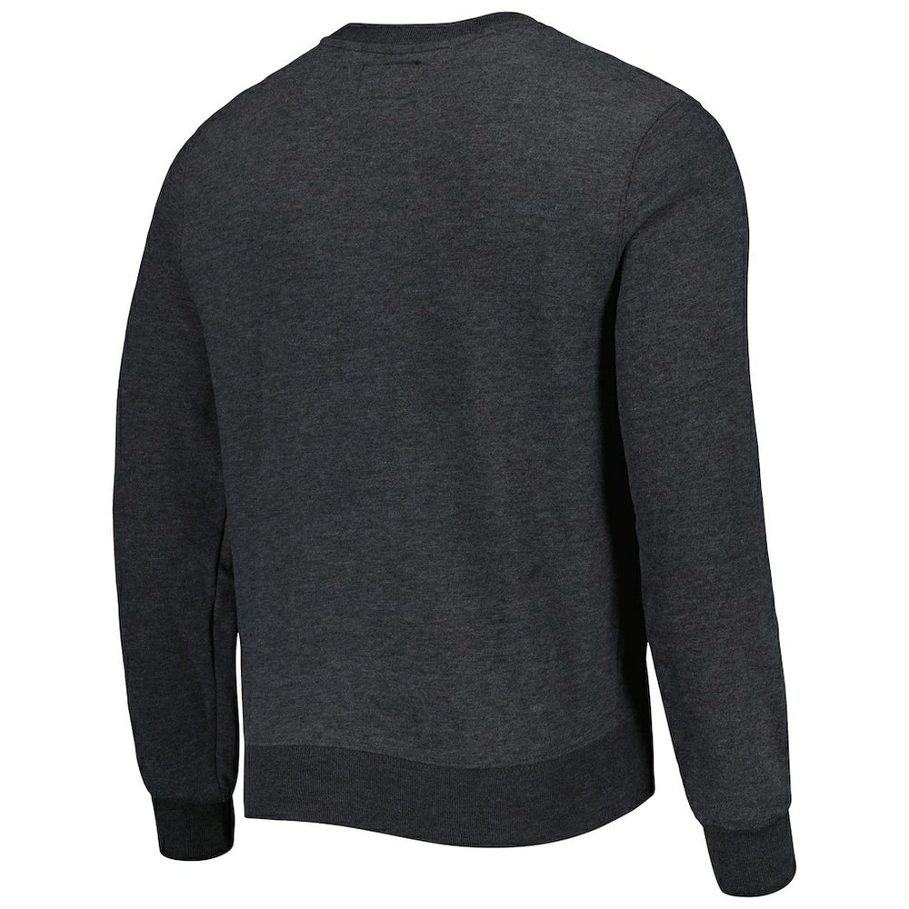 Las Vegas Raiders '47 Bypass Tribeca Pullover Sweatshirt - Heathered Black - 47 brand