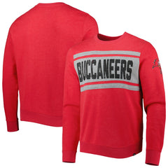 Tampa Bay Buccaneers '47 Bypass Tribeca Pullover Sweatshirt - Heathered Red - 47 brand