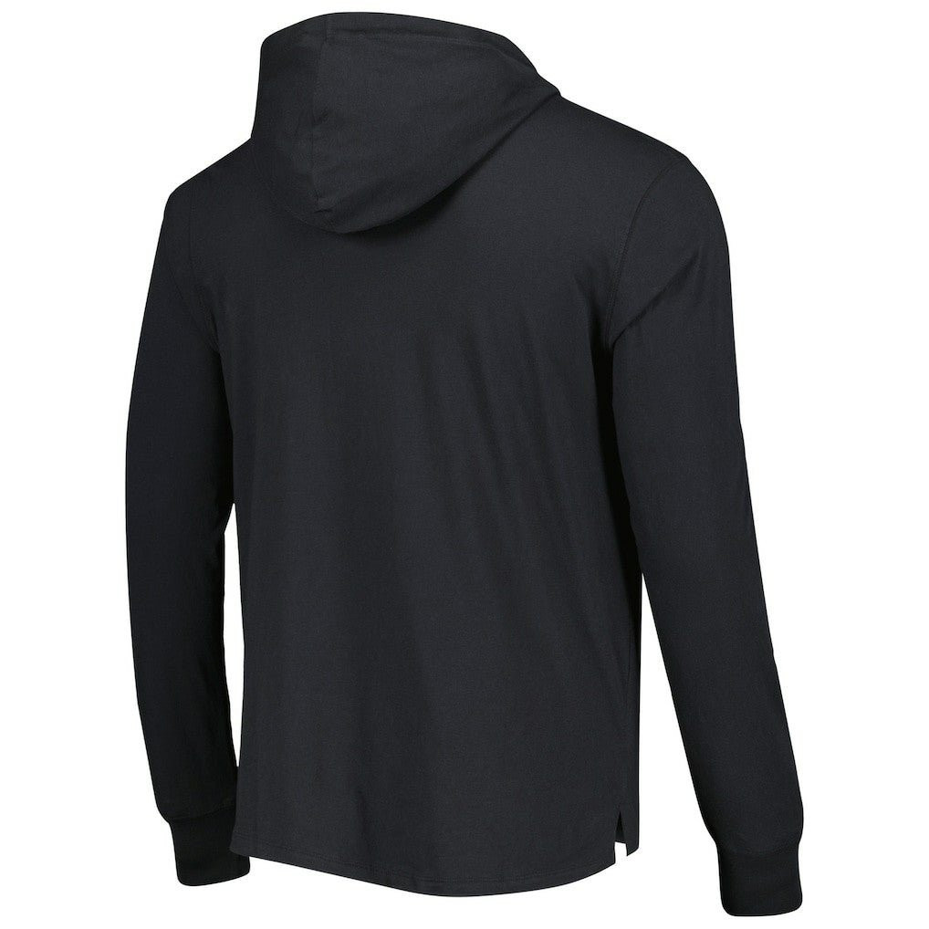 Las Vegas Raiders '47 Field Franklin Hooded Long Sleeve T-Shirt - Black - 47 brand