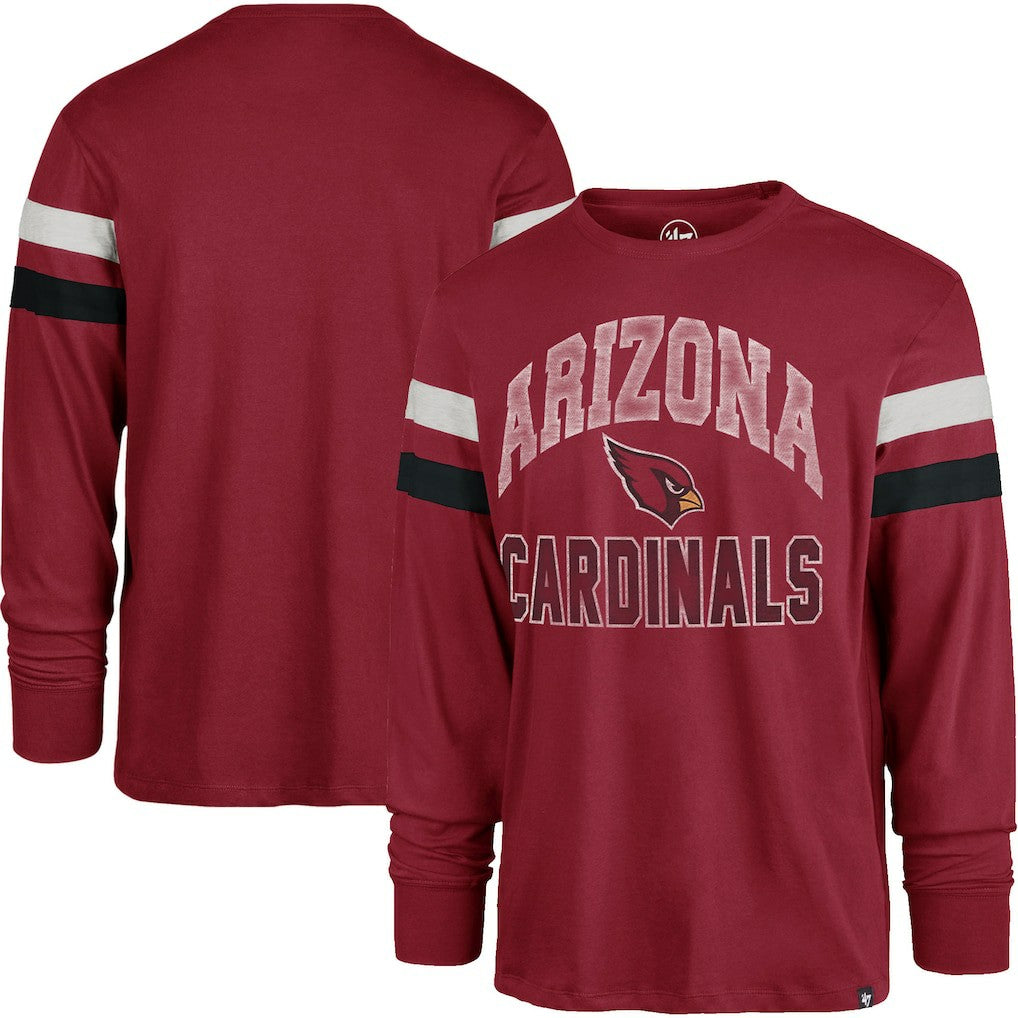 Arizona Cardinals '47 Irving Long Sleeve T-Shirt - Cardinal - 47 brand
