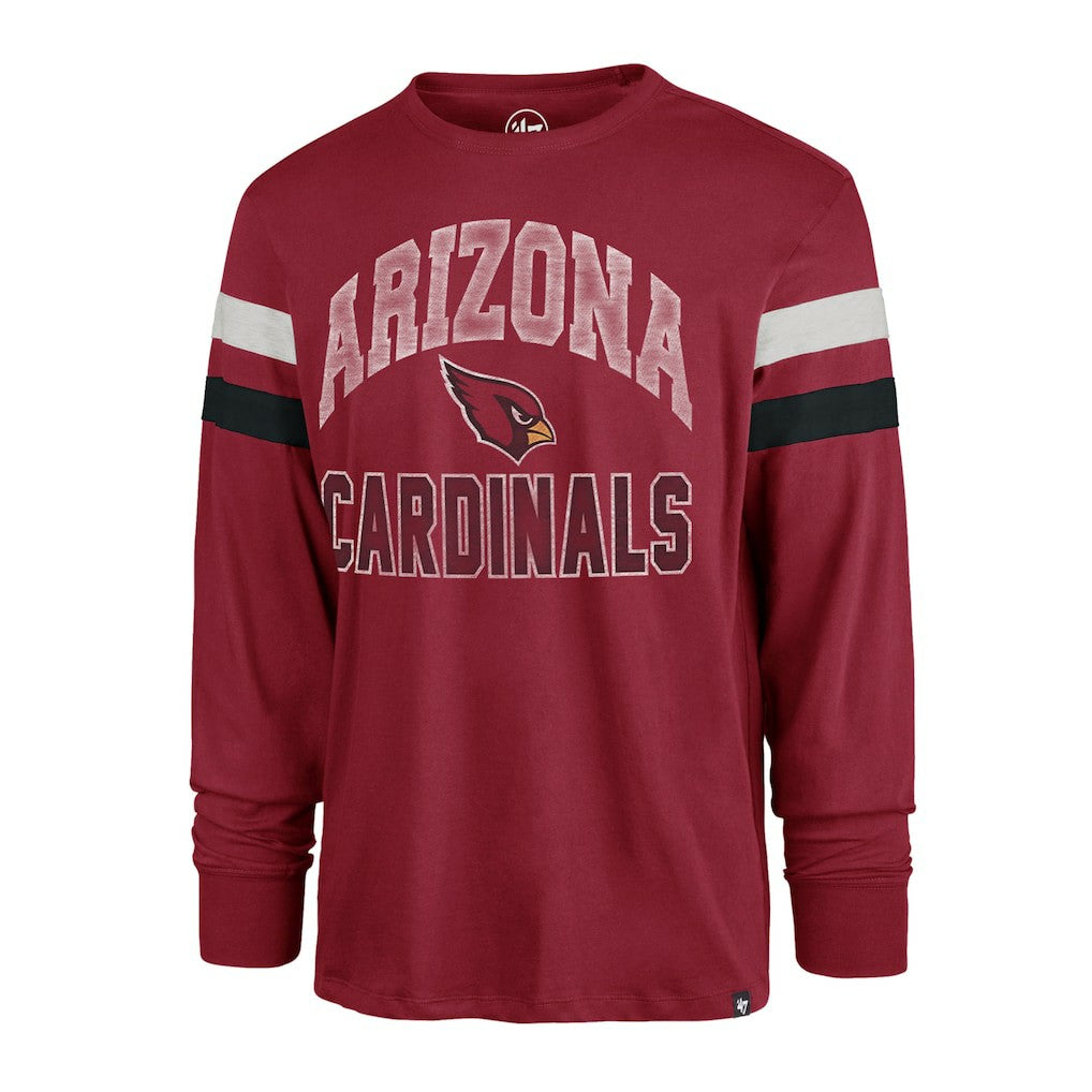 Arizona Cardinals '47 Irving Long Sleeve T-Shirt - Cardinal - 47 brand