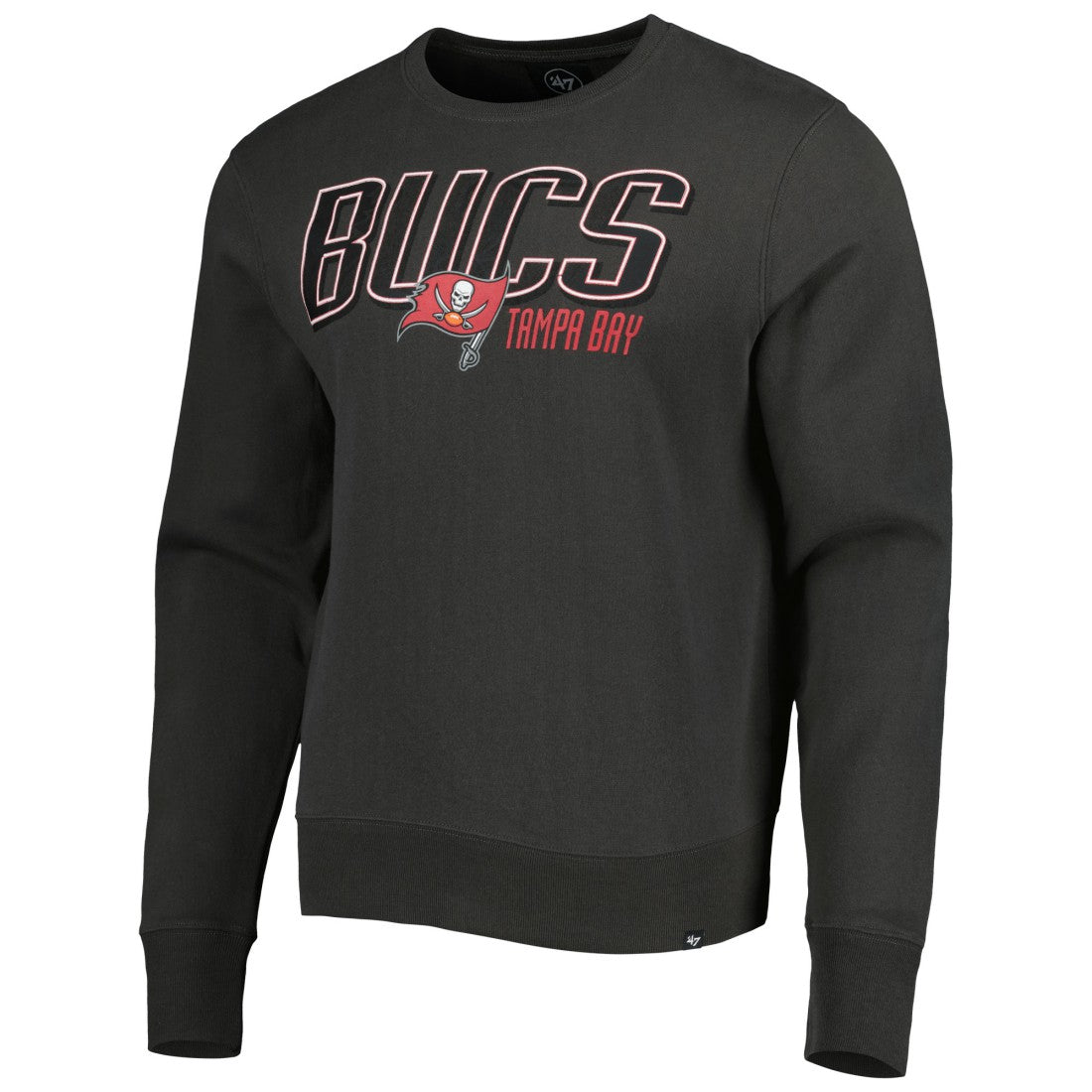 Tampa Bay Buccaneers '47 Locked In Headline Pullover Sweatshirt - Charcoal - 47 brand