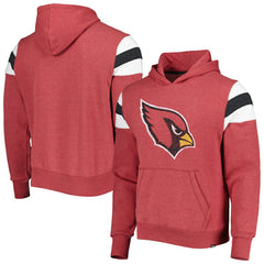 Arizona Cardinals '47 Premier Nico Pullover Hoodie - Heathered Cardinal - 47 brand