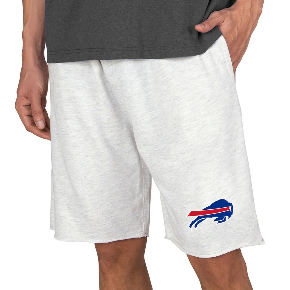 Buffalo Bills Concepts Sport Mainstream Terry Shorts - Oatmeal - NFL