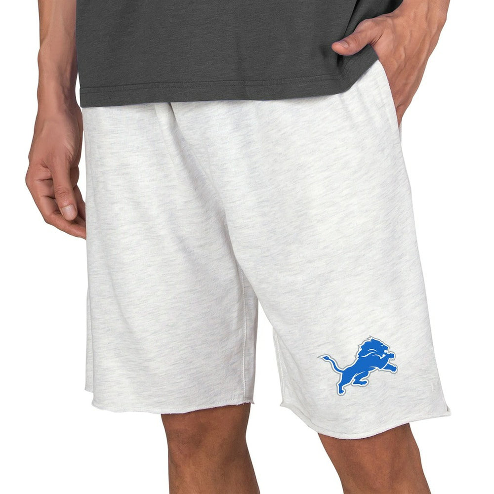 Detroit Lions Concepts Sport Mainstream Terry Shorts - Oatmeal - NFL