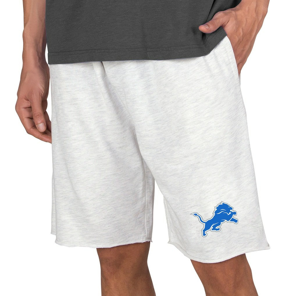 Detroit Lions Concepts Sport Mainstream Terry Shorts - Oatmeal - NFL