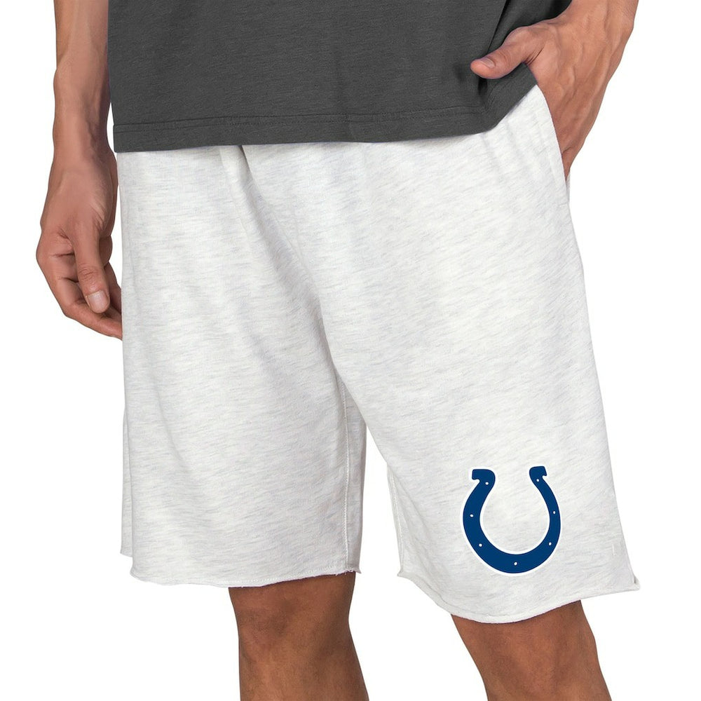 Indianapolis Colts Concepts Sport Mainstream Terry Shorts - Oatmeal - NFL