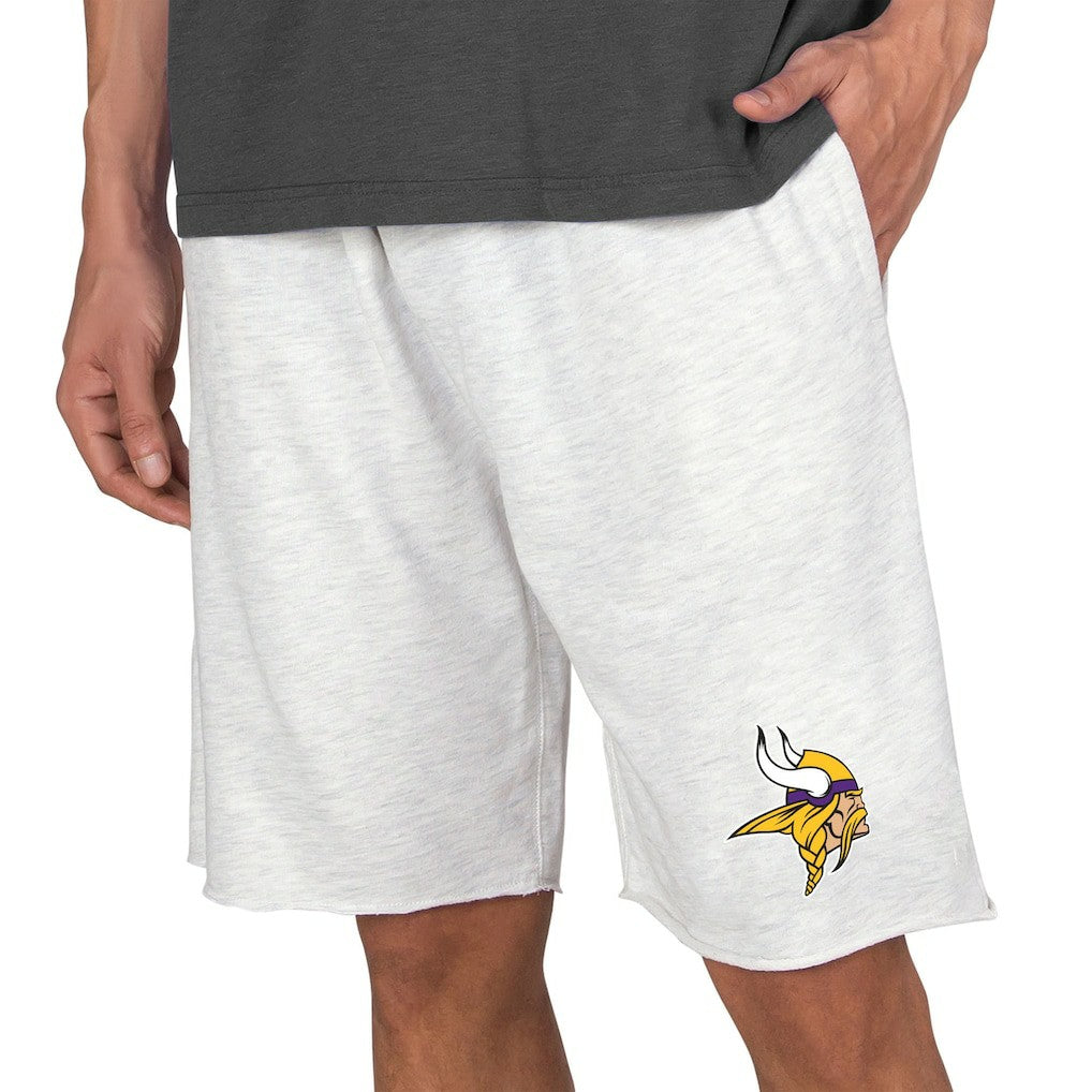 Minnesota Vikings Concepts Sport Mainstream Terry Shorts - Oatmeal - NFL