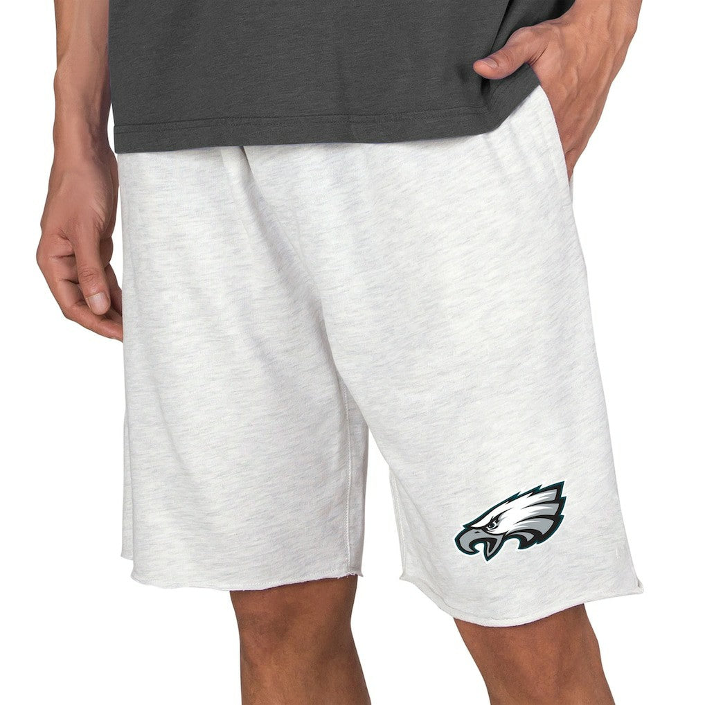 Philadelphia Eagles Concepts Sport Mainstream Terry Shorts - Oatmeal - NFL
