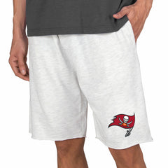 Tampa Bay Buccaneers Concepts Sport Mainstream Terry Shorts - Oatmeal - NFL