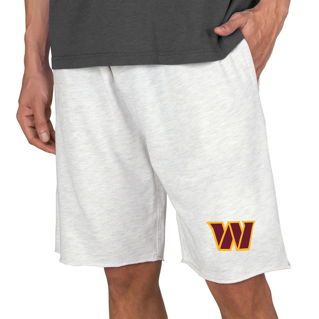 Washington Commanders Concepts Sport Mainstream Terry Shorts - Oatmeal - NFL